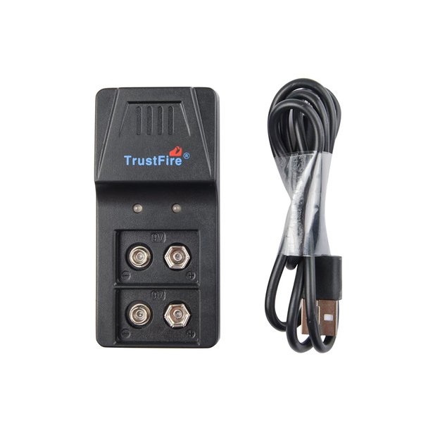 Trustfire BC01 9V Unit 6F22 Li-ion Ni-MH Battery Charger