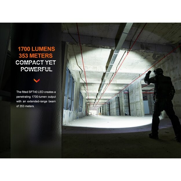 Fenix ​​​​PD35R LED žibintuvėlis su USB jungtimi