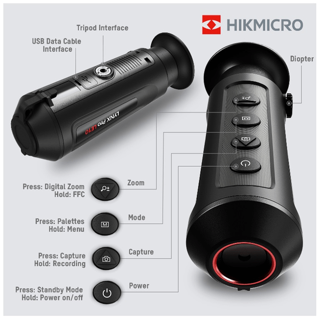 HIKMICRO LYNX PRO LE15 termovizorius