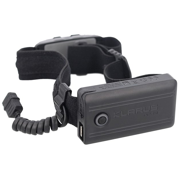 Фонарь KLARUS Cross-Country Racing белый/красный LED (HR1 PLUS BLACK)