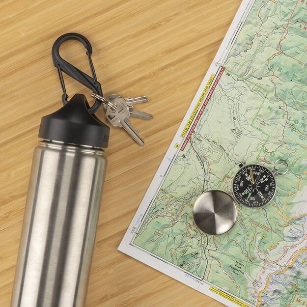 Nite Ize S-Biner plastikinis dvigubas karabinas. 4 SBP4-03-01BG