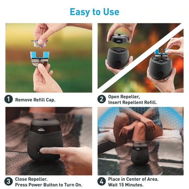 Thermacell E55XI uodus atbaidantis įkraunamas įrenginys 