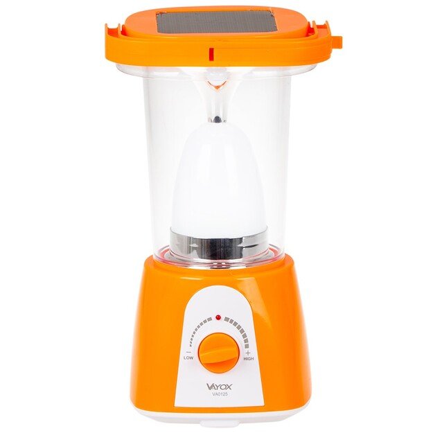 Vayox VA0125 710lm įkraunamas kempingo žibintuvėlis su saulės baterija