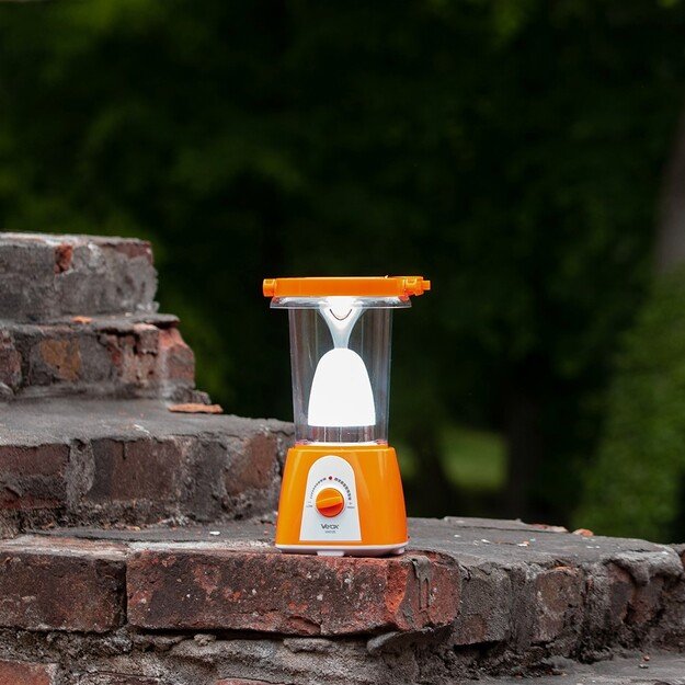 Vayox VA0125 710lm įkraunamas kempingo žibintuvėlis su saulės baterija