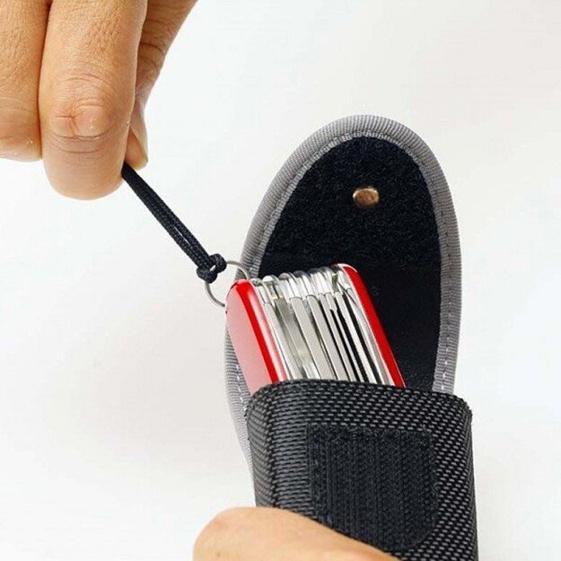 Victorinox 4.1824 pintas dirželis, 65 mm. Juodas