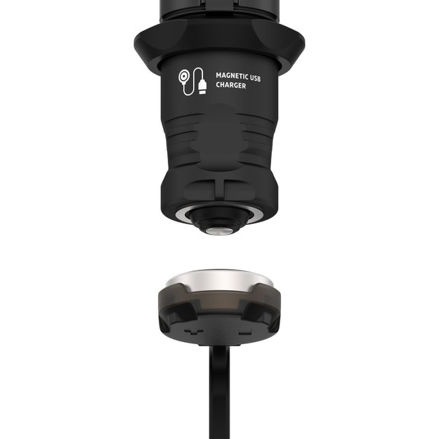 Armytek Dobermann Pro Magnet USB žibintuvėlis, šaltai balta F07501C