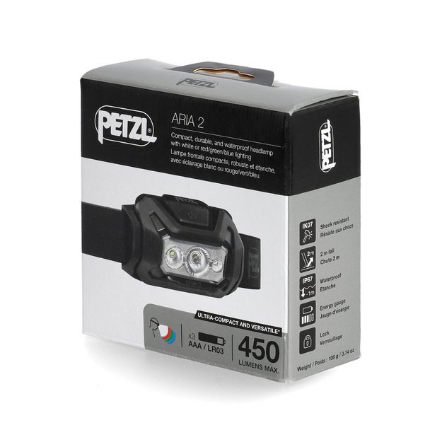 Petzl Aria 2 RGB 450lm фонарь черный E070BA00