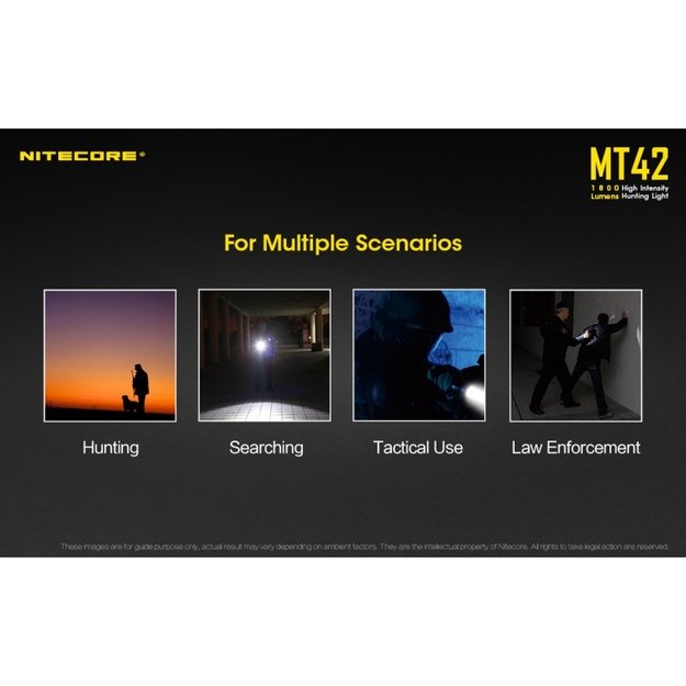 Nitecore MT42 žibintuvėlis