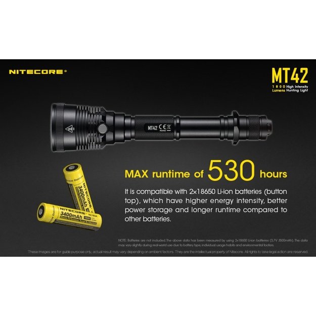 Nitecore MT42 žibintuvėlis