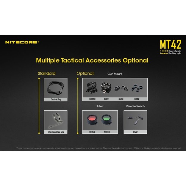 Nitecore MT42 žibintuvėlis