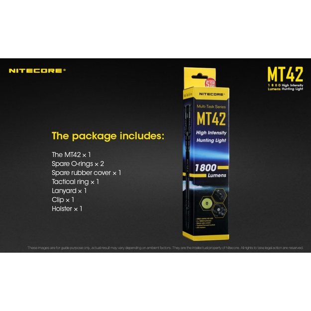 Nitecore MT42 žibintuvėlis