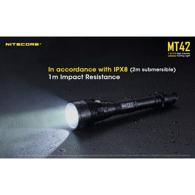 Nitecore MT42 žibintuvėlis