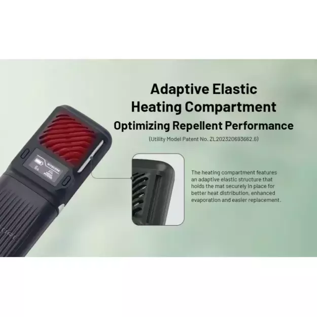 Nitecore EMR23 uodus atbaidanti priemonė, OLED, 8000mAh baterija