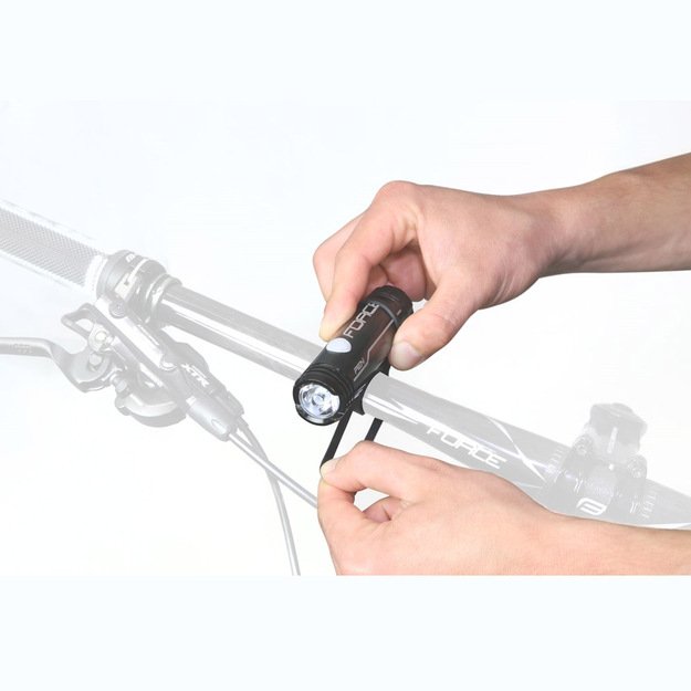 Laikiklis FORCE priekiniui žibintui (silikoninis)