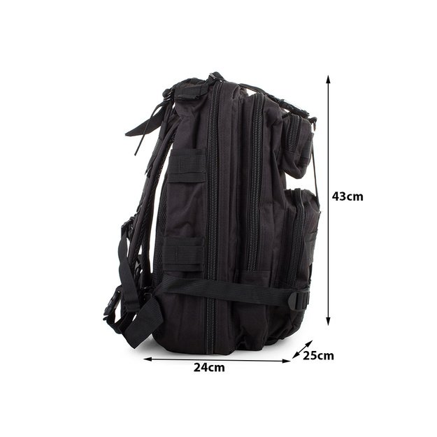 Тактический рюкзак 30L Черный