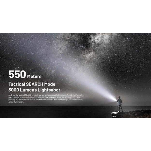 Nitecore EDC35 žibintuvėlis 5000lm