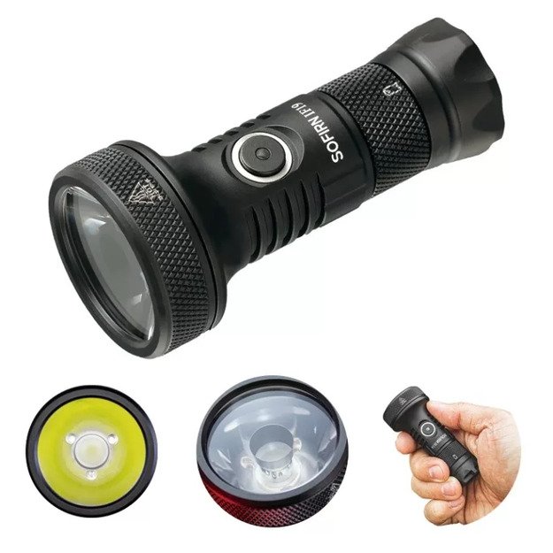 Sofirn IF19 SST40 6000K flashlight with battery