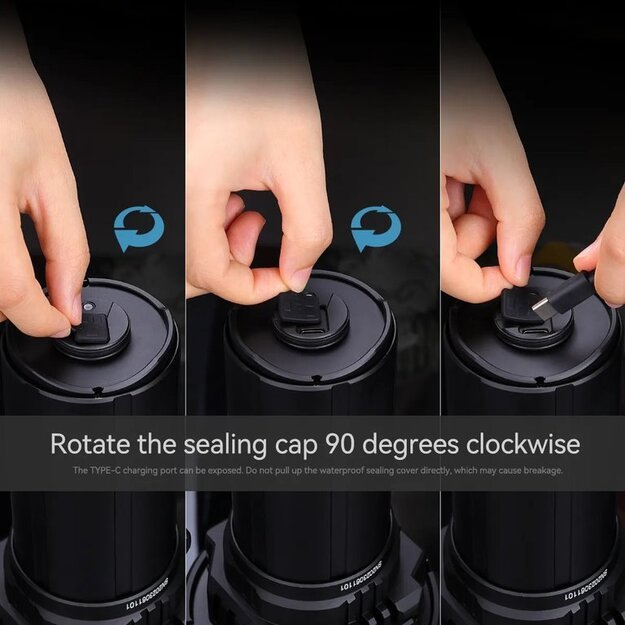 Imalent MS32W 200000lm, 1618 metrų prožektorius