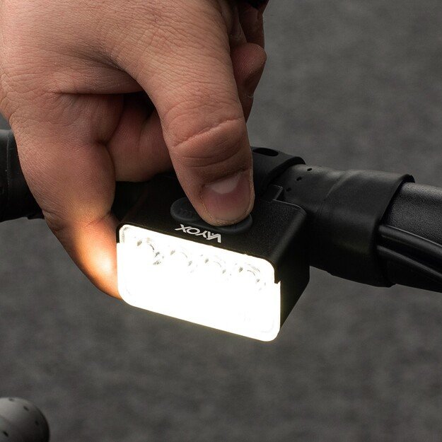 Vayox Передний велосипедный фонарь 900lm 8*LED USB-C VA0151