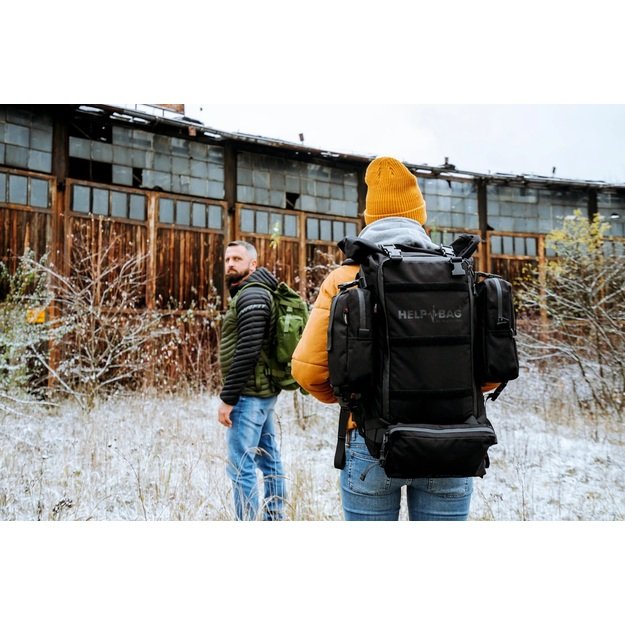 Эвакуационный рюкзак Help Bag Max - Shadow Black
