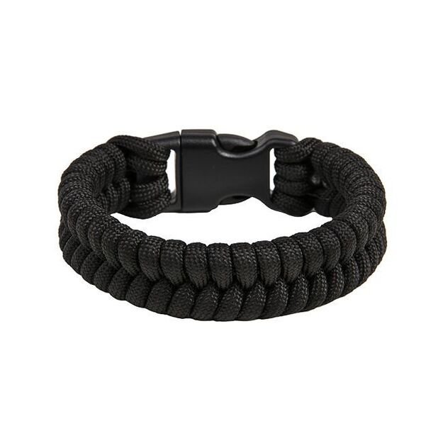 Paracord Bracelet “Fish”, Black 2179