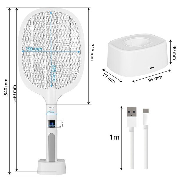 Электрическая ловушка для насекомых Vayox 6xSMD 1200мАч IKV-991