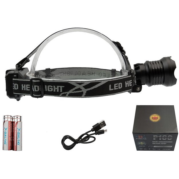 Налобный фонарь XHP160 ZOOM