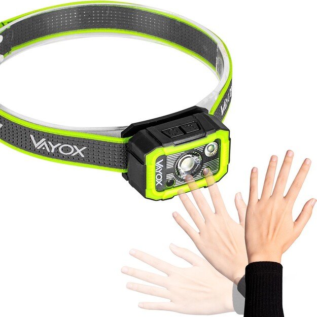 Vayox Įkraunamas žibintuvėlis 750lm CREE + SMD Pro Series VA0187