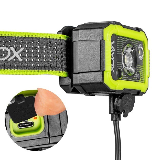 Vayox Įkraunamas žibintuvėlis 750lm CREE + SMD Pro Series VA0187