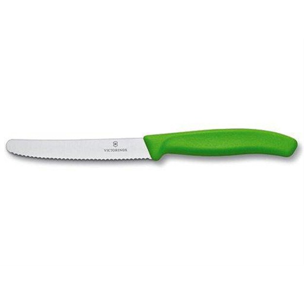 Victorinox Swiss Classic pomidorų ir stalo peilis 11 cm Žalias 6.7836.L114