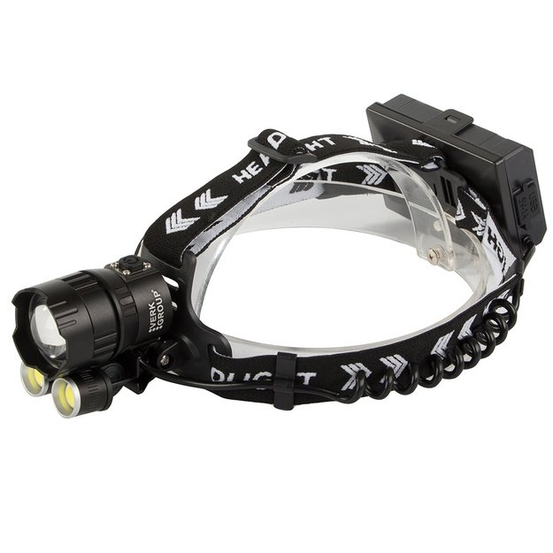 UV fokusuojamas prožektorius 15W su 2COBLED balta šviesa