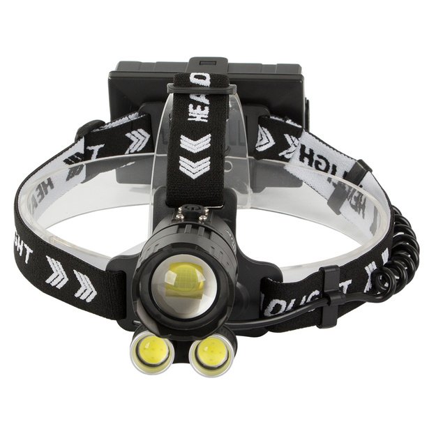 UV fokusuojamas prožektorius 15W su 2COBLED balta šviesa