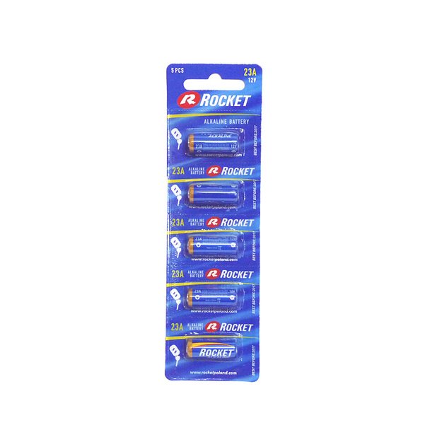 23A батарейка Rocket Alkaline LR23 12V, 5 шт.