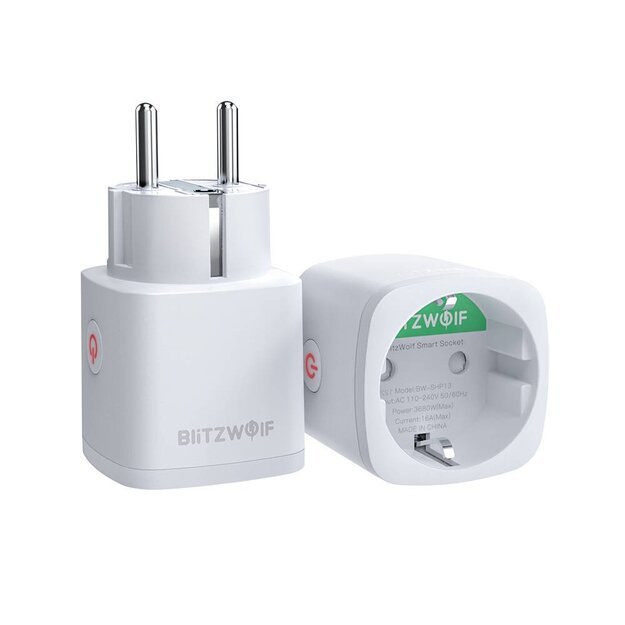 Умная розетка BlitzWolf BW-SHP13, ZigBee, (EU) 3680 Вт