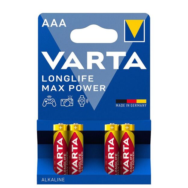 AAA elementas Varta Max Tech , 4 vnt.
