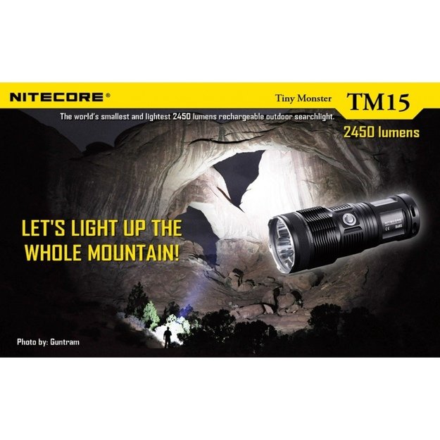 Nitecore TM15 žibintuvėlis
