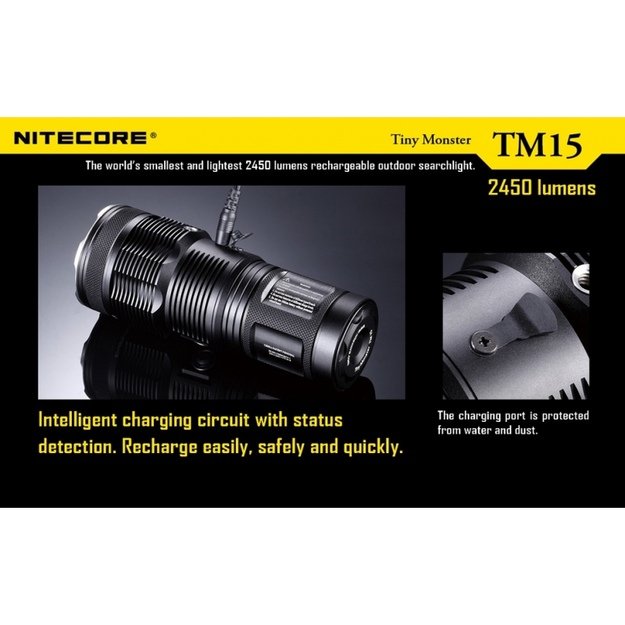 Nitecore TM15 žibintuvėlis