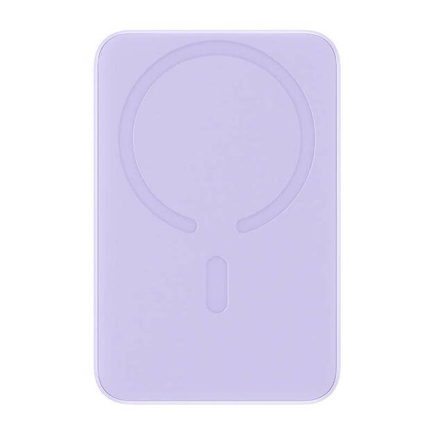 Maitinimo baterija Baseus Magnetic Mini 10000 mAh, USB-C 20W MagSafe (violetinė)