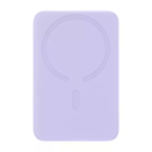 Maitinimo baterija Baseus Magnetic Mini 10000 mAh, USB-C 20W MagSafe (violetinė)