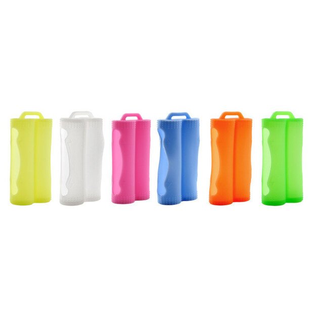 18650 baterijų dėklas, silikoninis