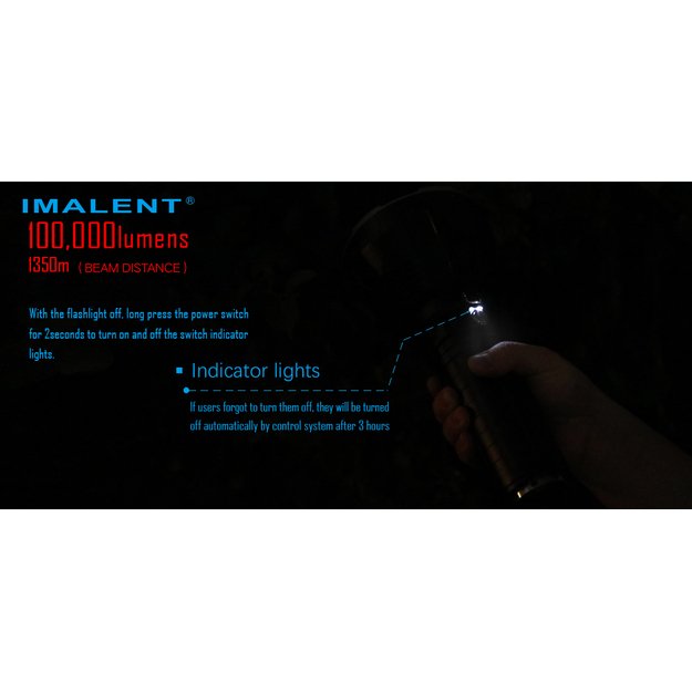 Imalent MS18 LED prožektorius CREE XHP70.2 LED