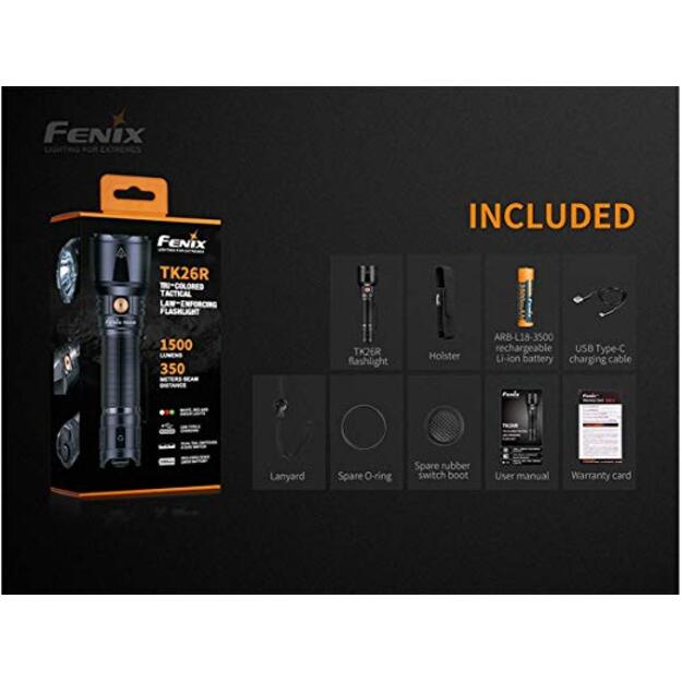 Fenix TK26R žibintuvėlis