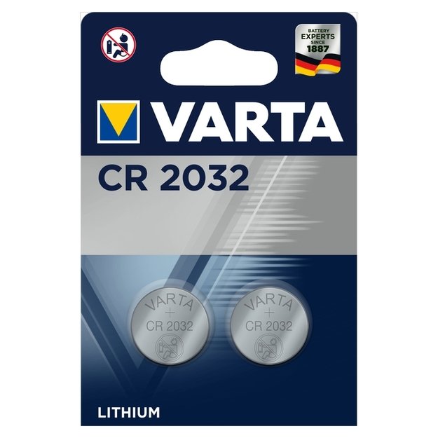 VARTA CR2032 battery , 2vnt