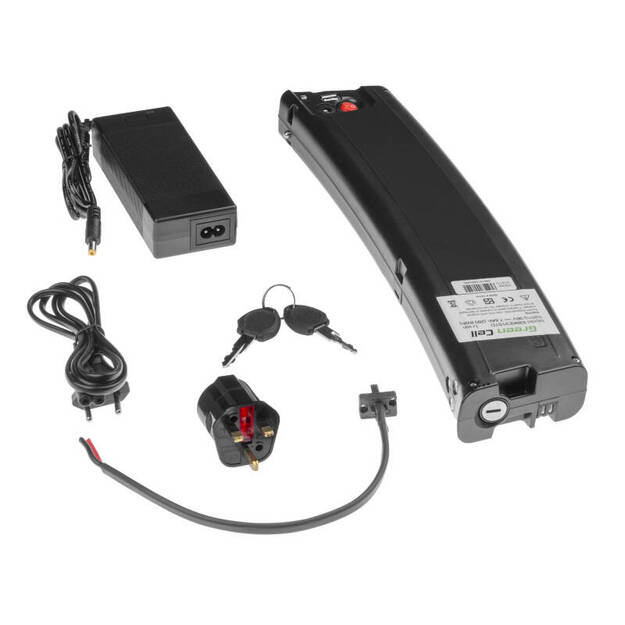 Elektrinio dviračio akumuliatorius, Green Cell, EBIKE31STD, 7.8Ah (281 Wh), 36V, E-Bike