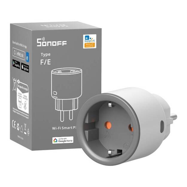 Умная розетка WiFi Sonoff S60TPF