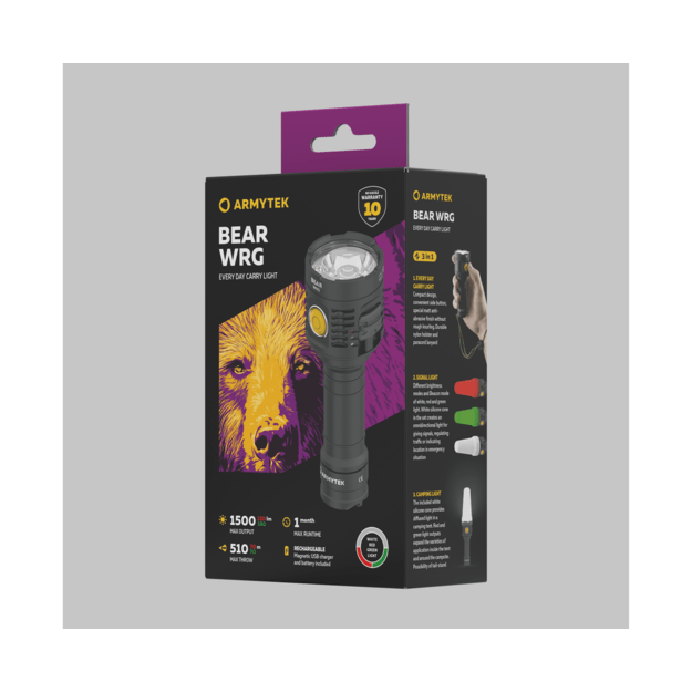 Armytek Bear WRG Flashlight F09901C
