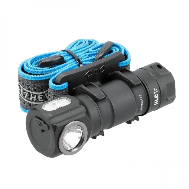 Walther HLC1r pakraunamas žibintuvėlis 500lm