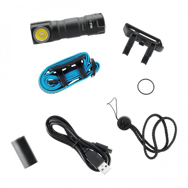 Walther HLC1r pakraunamas žibintuvėlis 500lm