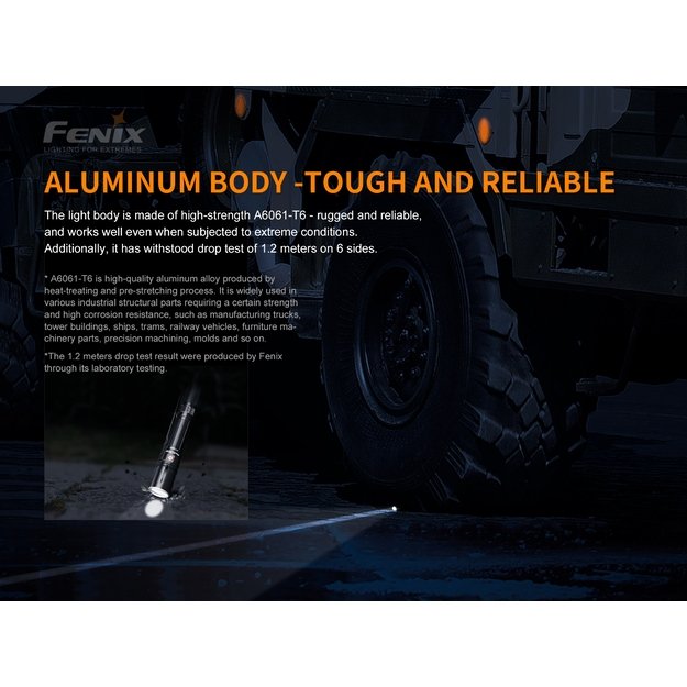 Fenix TK30 1200m LEP lazerinis žibintuvėlis