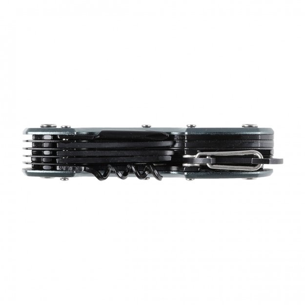 Foxter Multitool 13in1 daugiafunkcinis išgyvenimo įrankis Pilkas